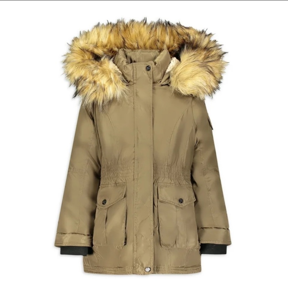 Steve Madden Girls Anorak Coat